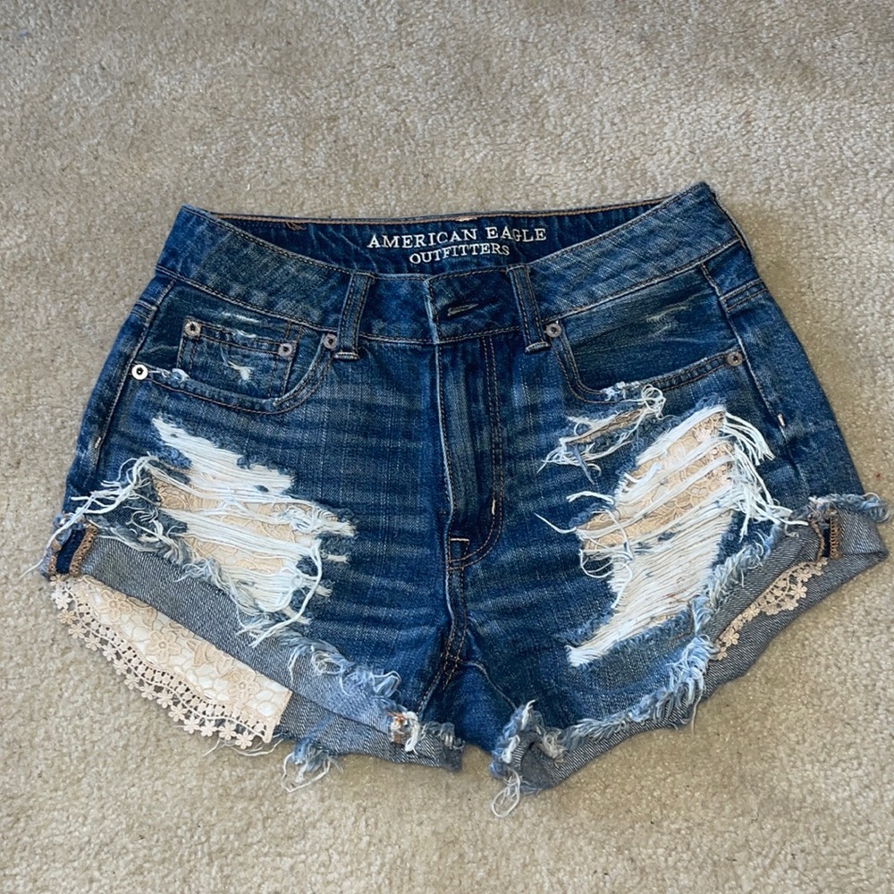 Ripped shorts